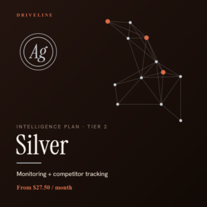 Silver Intelligence Plan – Driveline market research subscription
